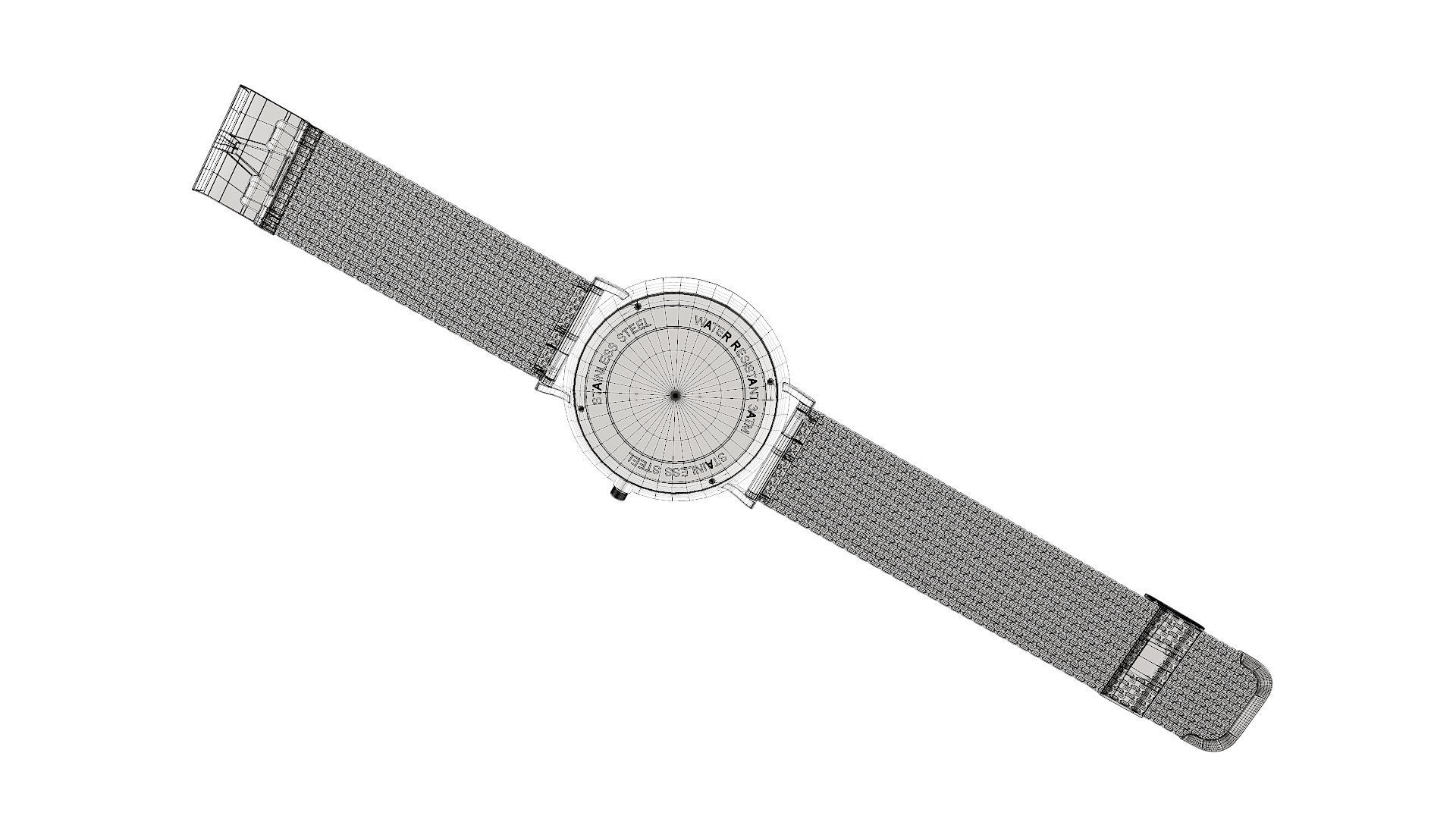 Wrist watch 3d model  3D model_20