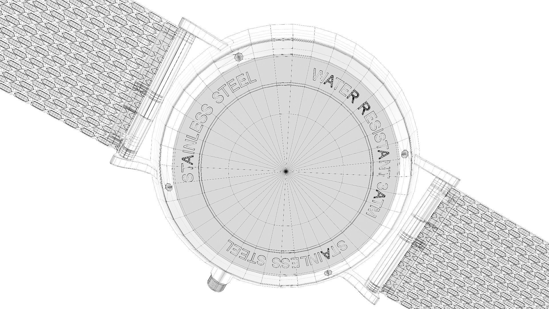 Wrist watch 3d model  3D model_21