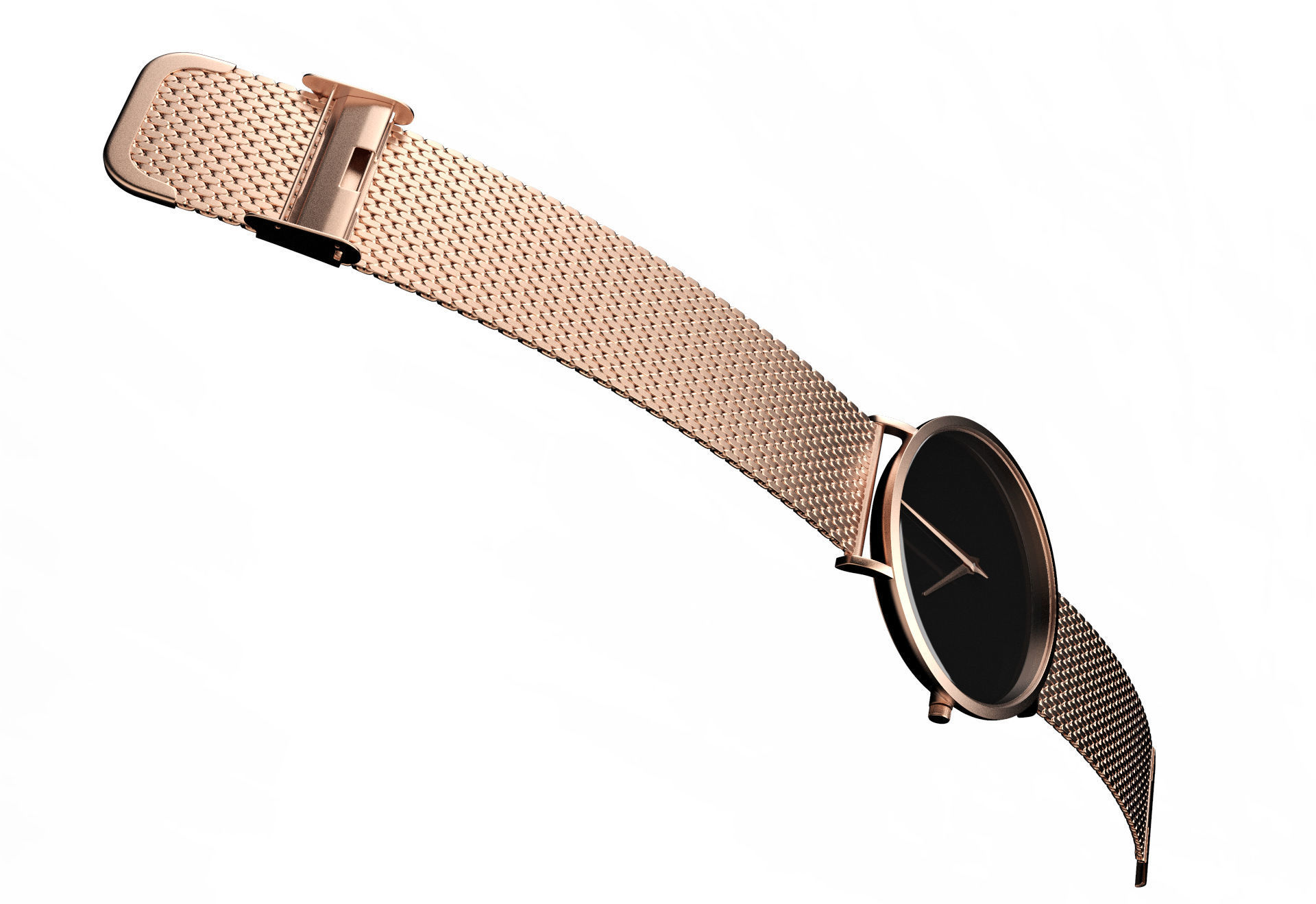 Wrist watch 3d model  3D model_3