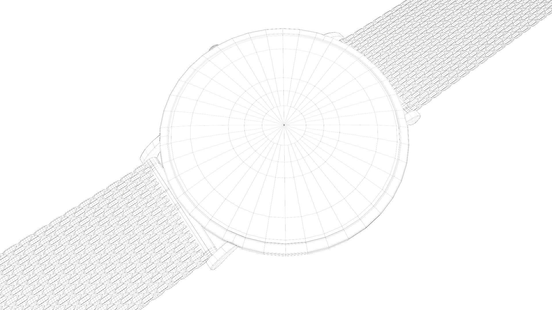 Wrist watch 3d model  3D model_22