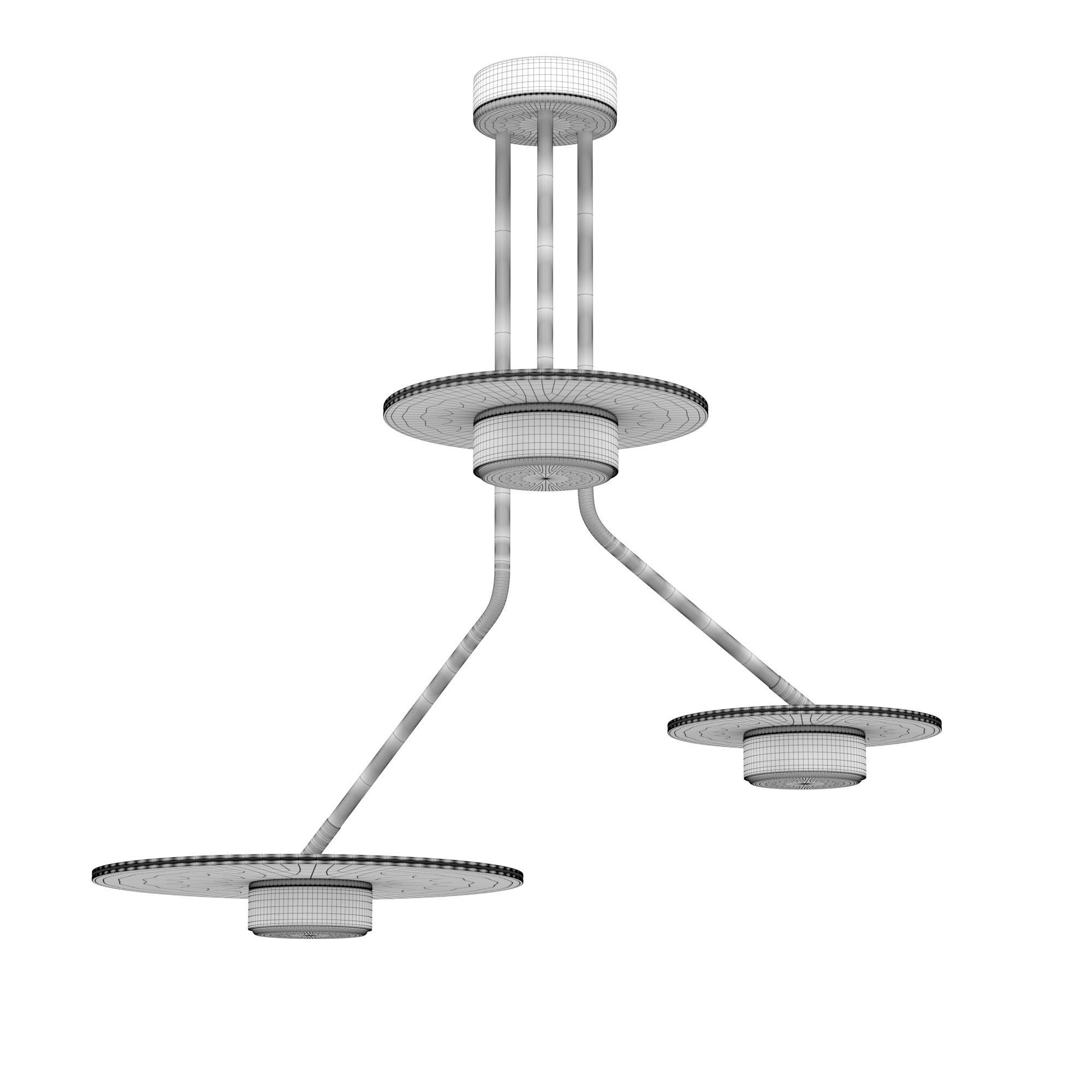 Nowodvorski Plafond DISK III 3D model_5