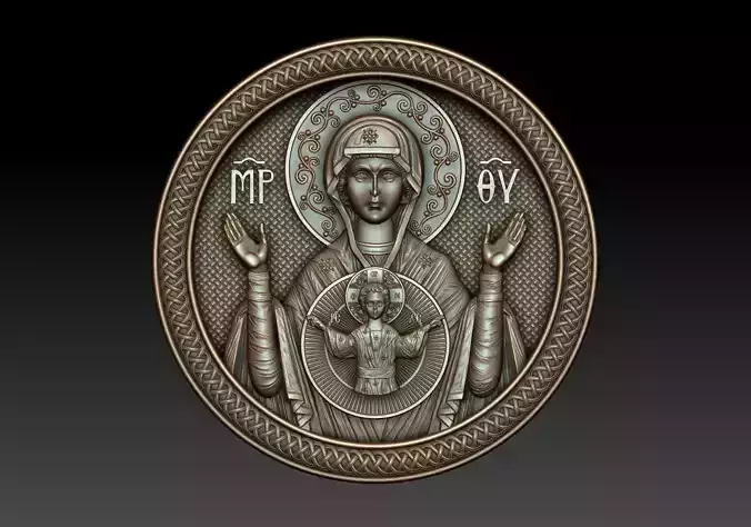 Mother of god with child