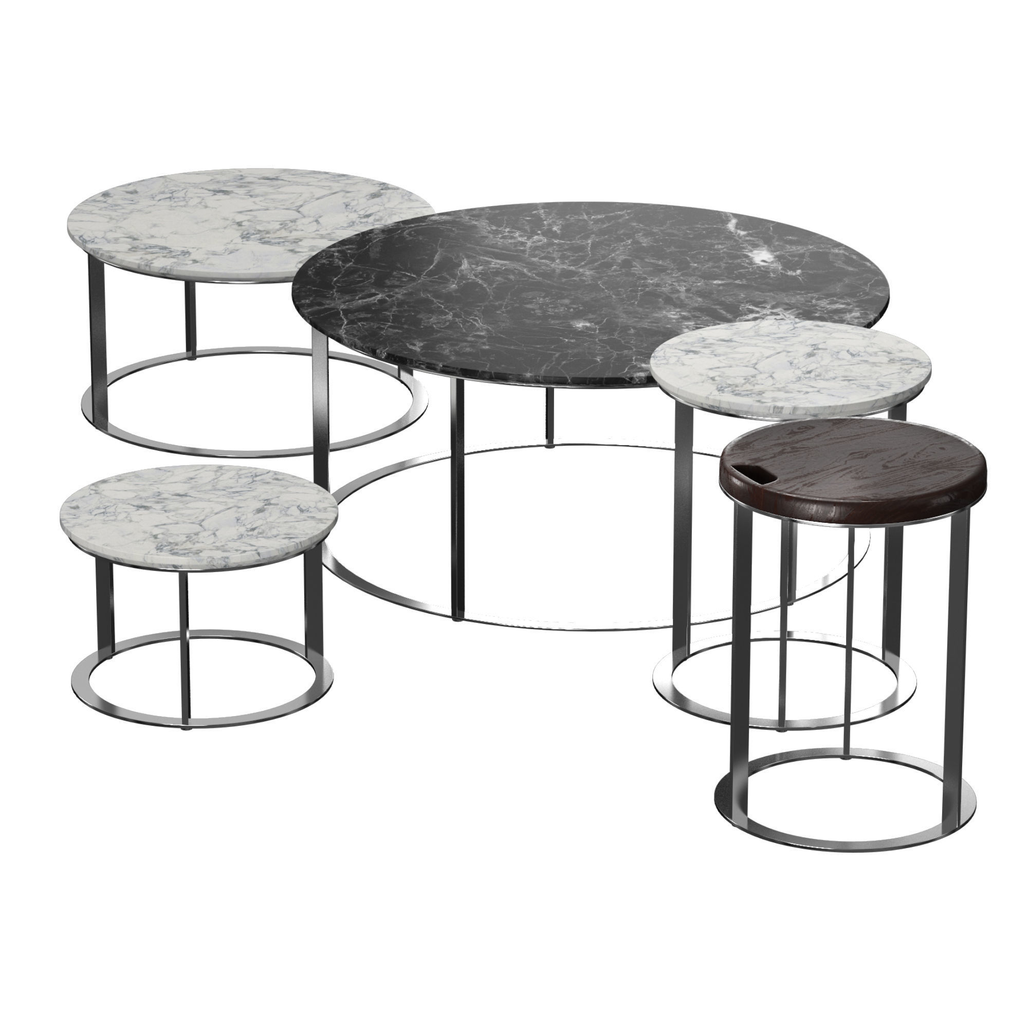 Mera tables 3D model_3