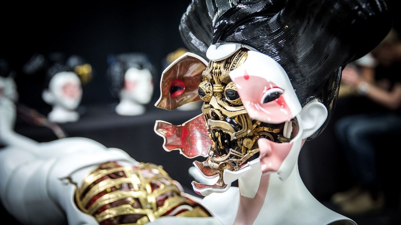 Ghost in the Shell Geisha Mask 3D model_4