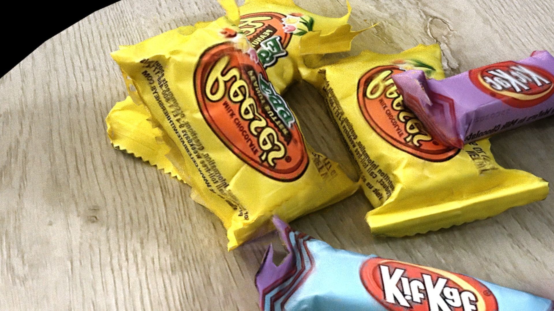 Easter Candy Low-poly 3D model_4