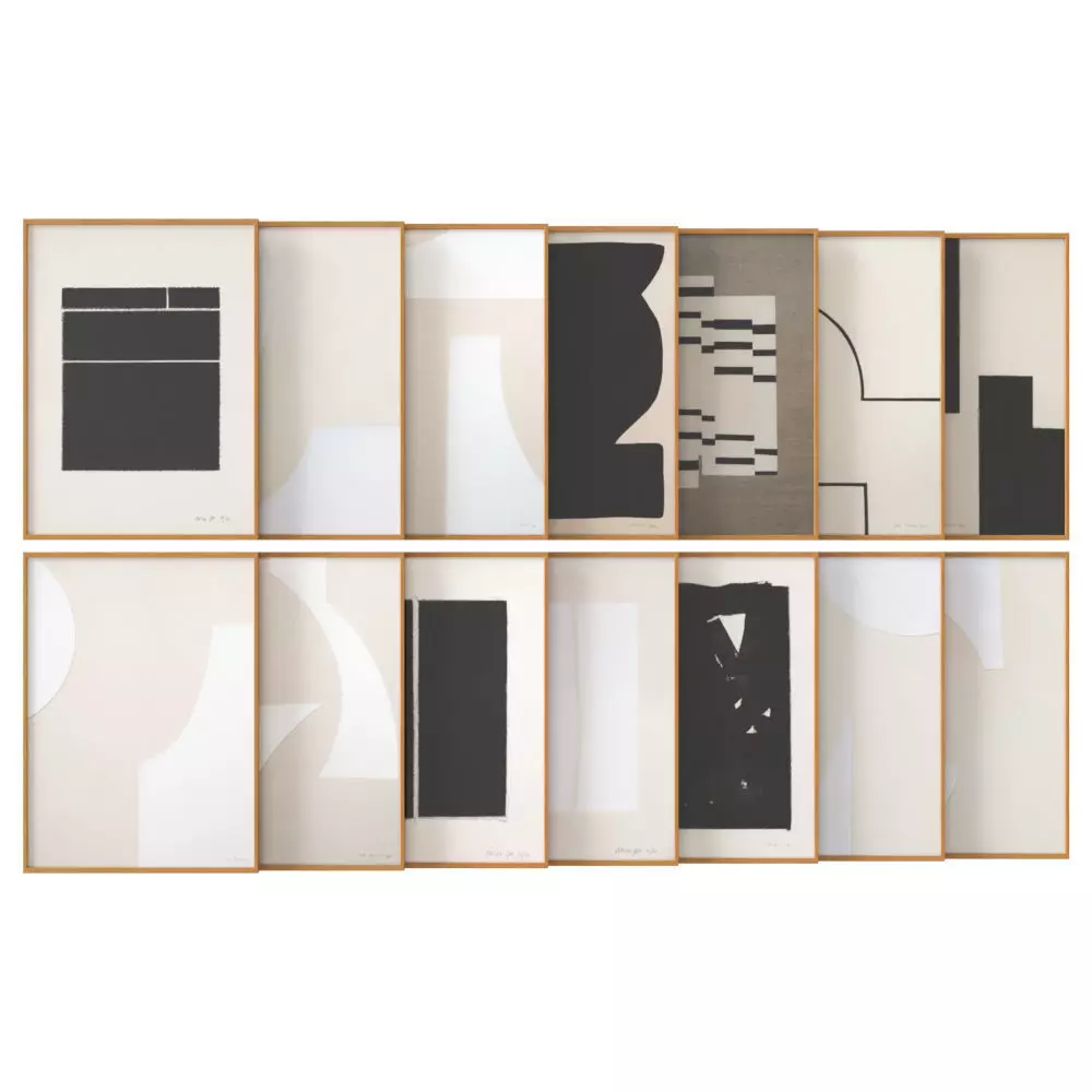 art work set 05 3D model_0