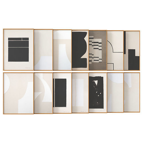art work set 05 3D model