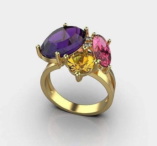 colorful stones 3D print model
