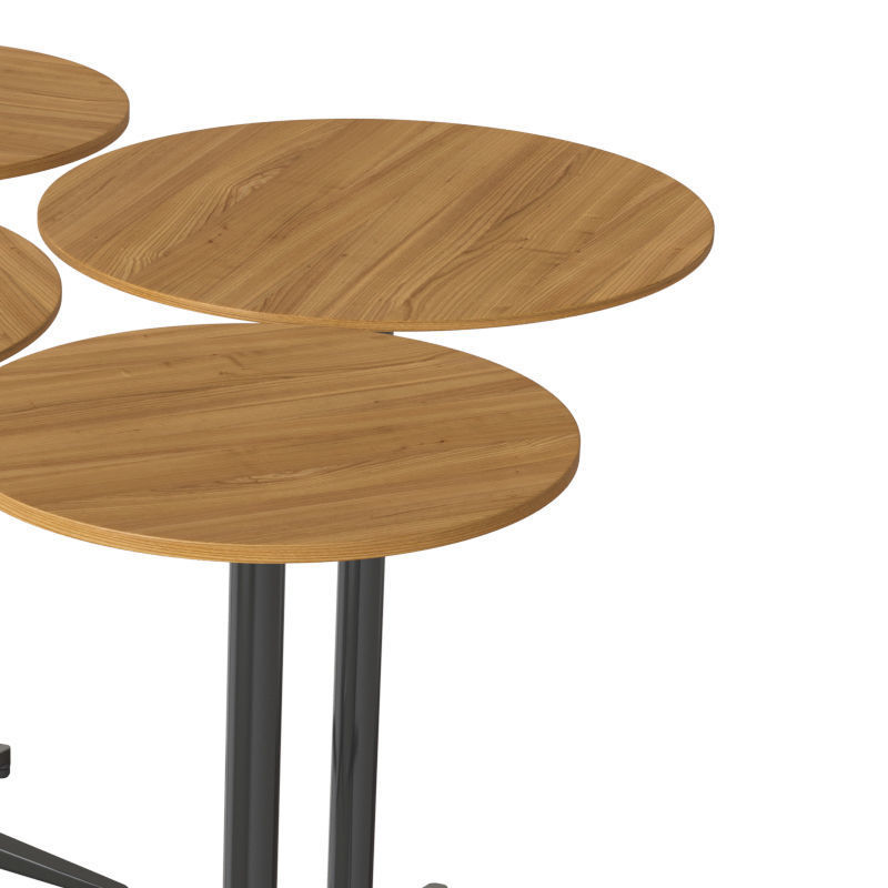 Bistro Stand-up Table 3D model_2