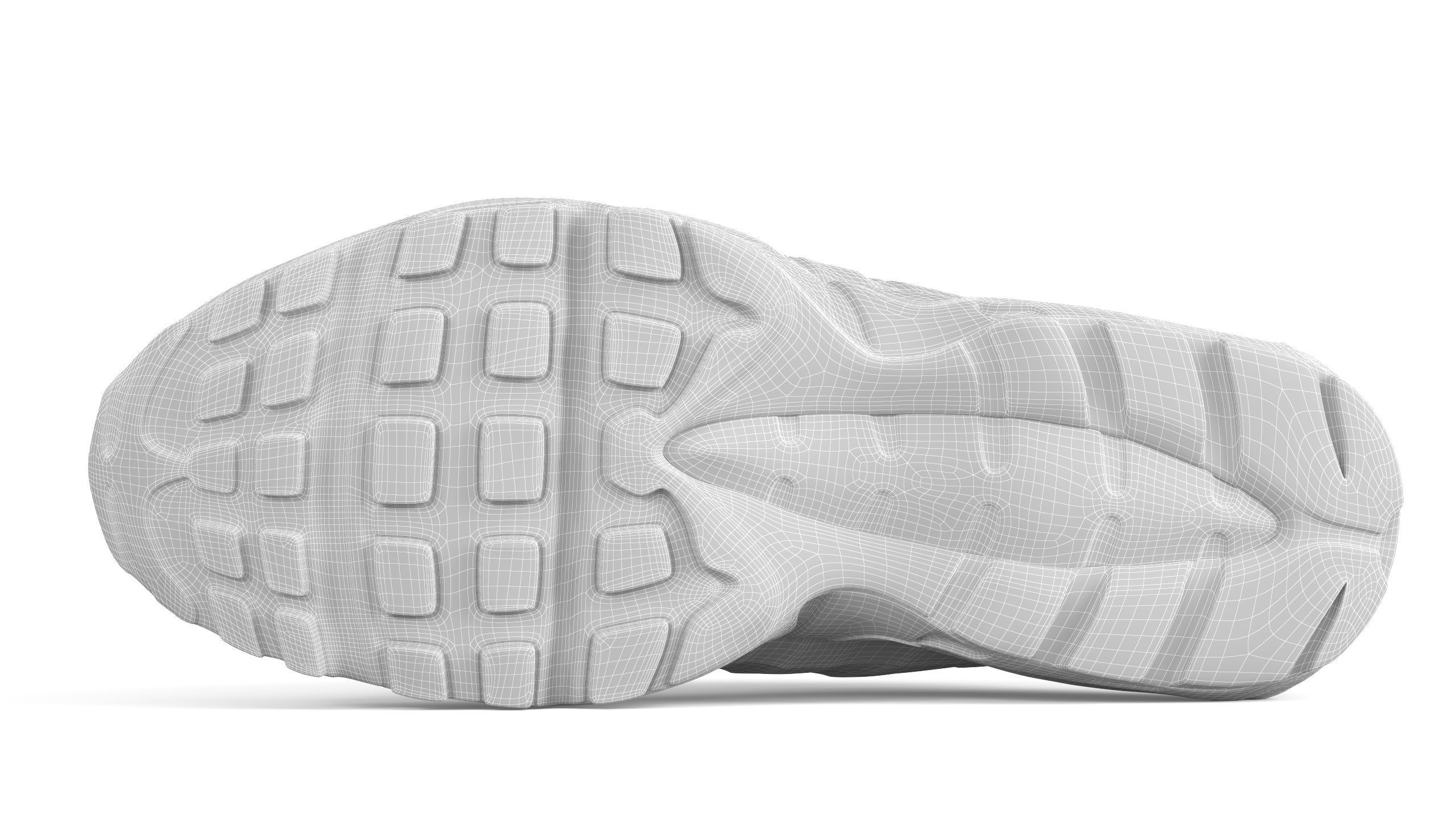 Nike Air Max 95 Irone Stone PBR Low-poly 3D model_10