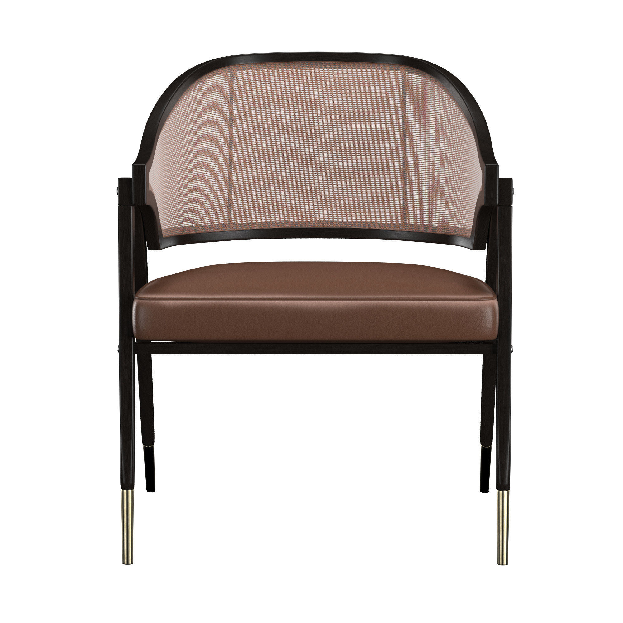 A-frame Chair by Edward Wormley 3D model_2