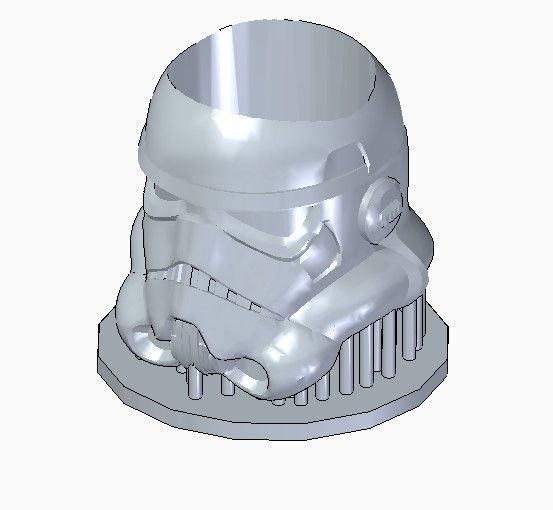ring trooper bague starwars 3D print model_1