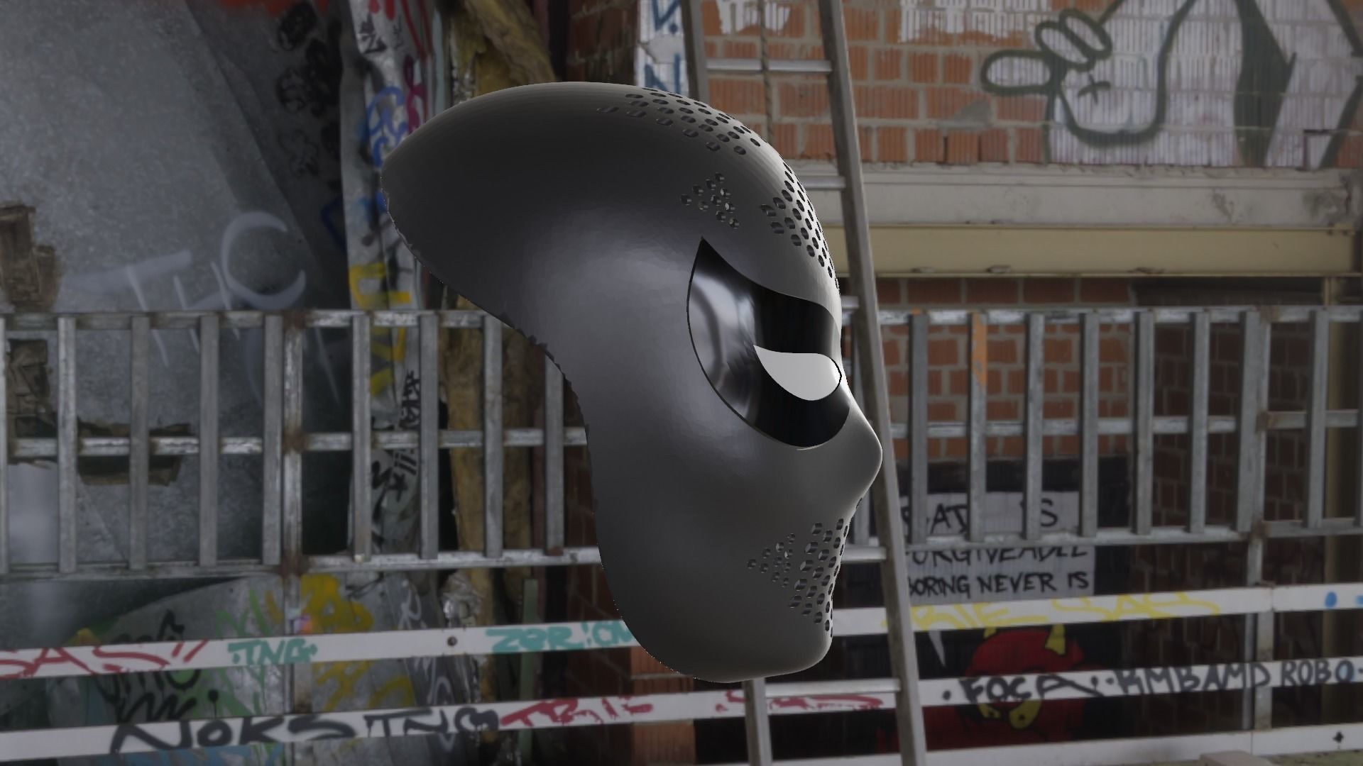 STEVE DITKO FACESHELL FILE 3D print model_2