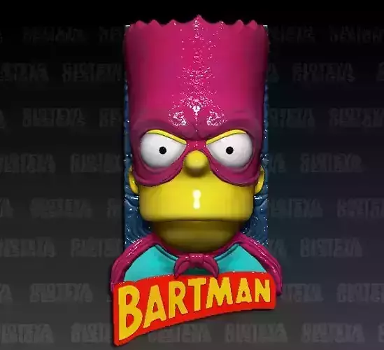Bartman simpsons - bust