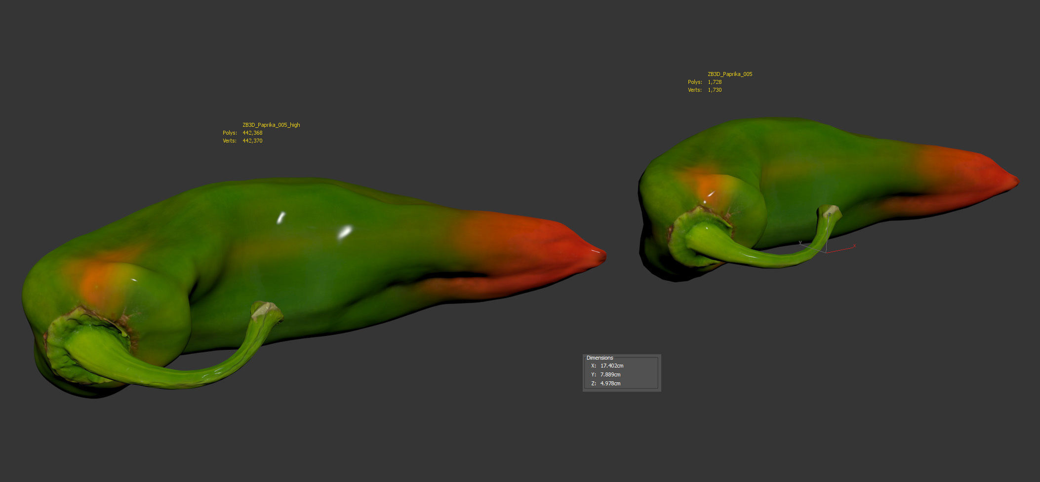 Paprika 3D model_8