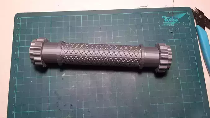 Dumbell handle 3kg 3D print model