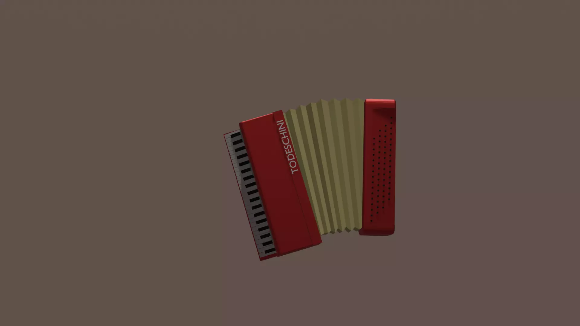 acordeon Todeschini 3D print model_0