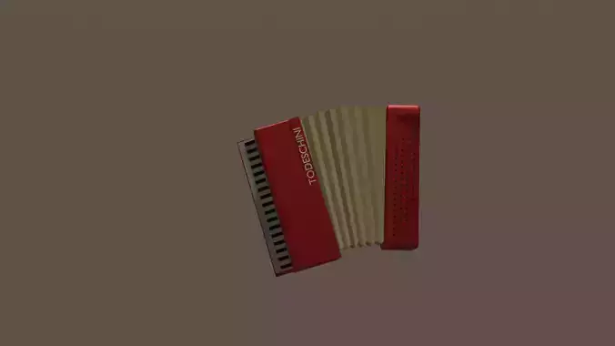acordeon Todeschini 3D print model