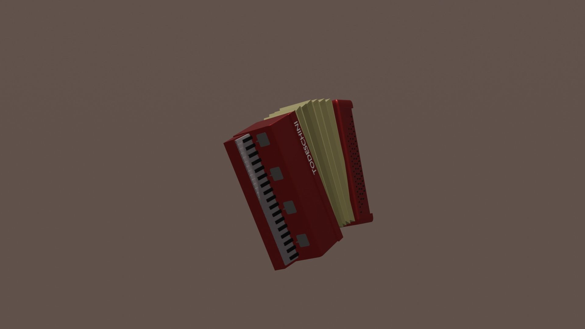 acordeon Todeschini 3D print model_1