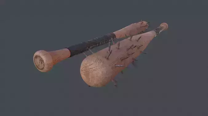 Apocalyptic Bat with Nails