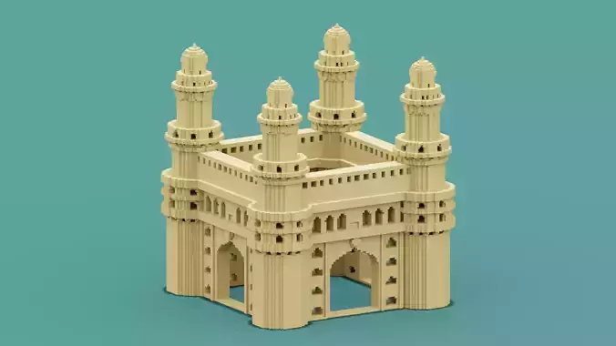 Voxel Charminar 
