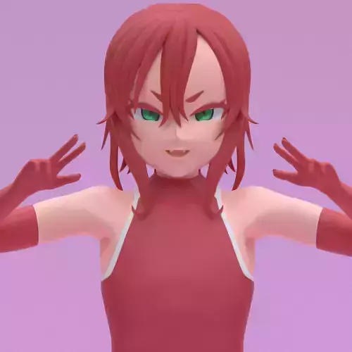 Noa kinamori 3D model