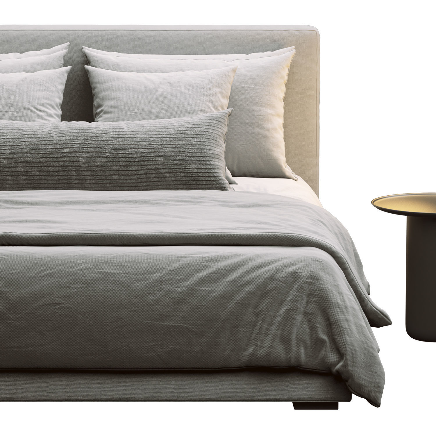 RH Modena Bed 3D model_1