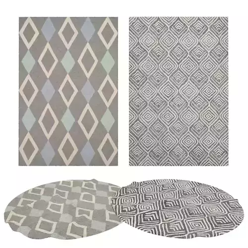 Rugs No 597 Low-poly 3D model