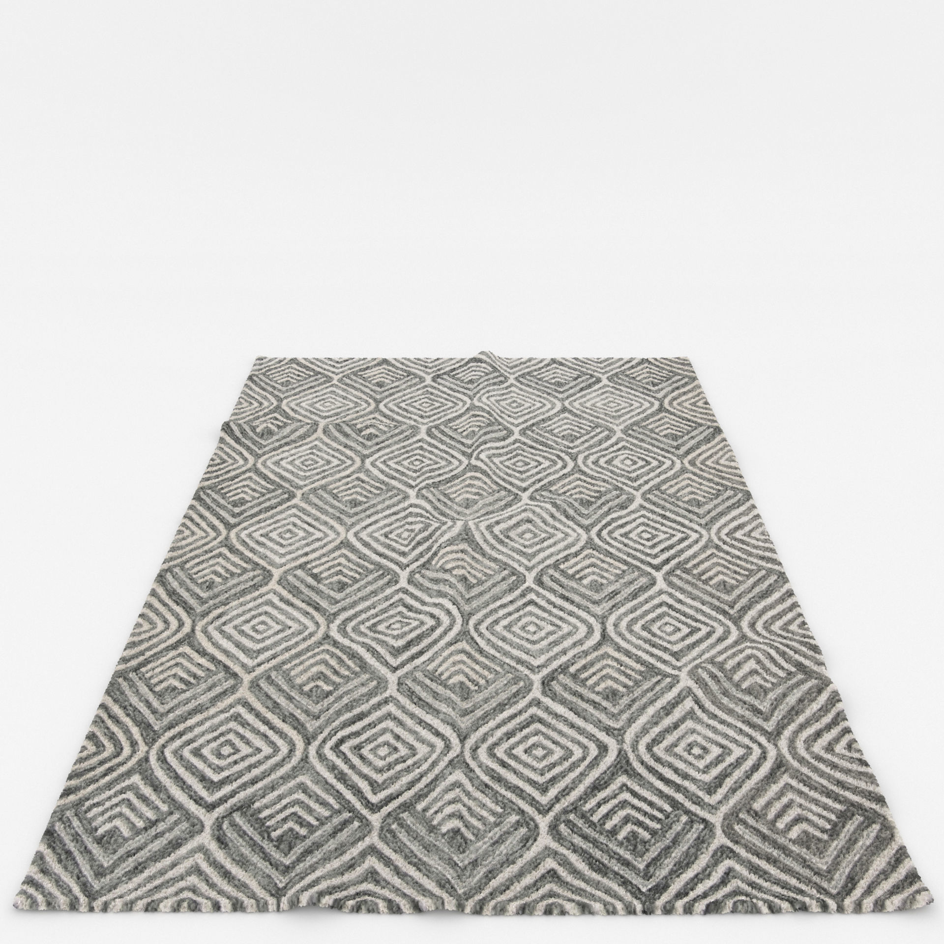 Rugs No 597 Low-poly 3D model_9