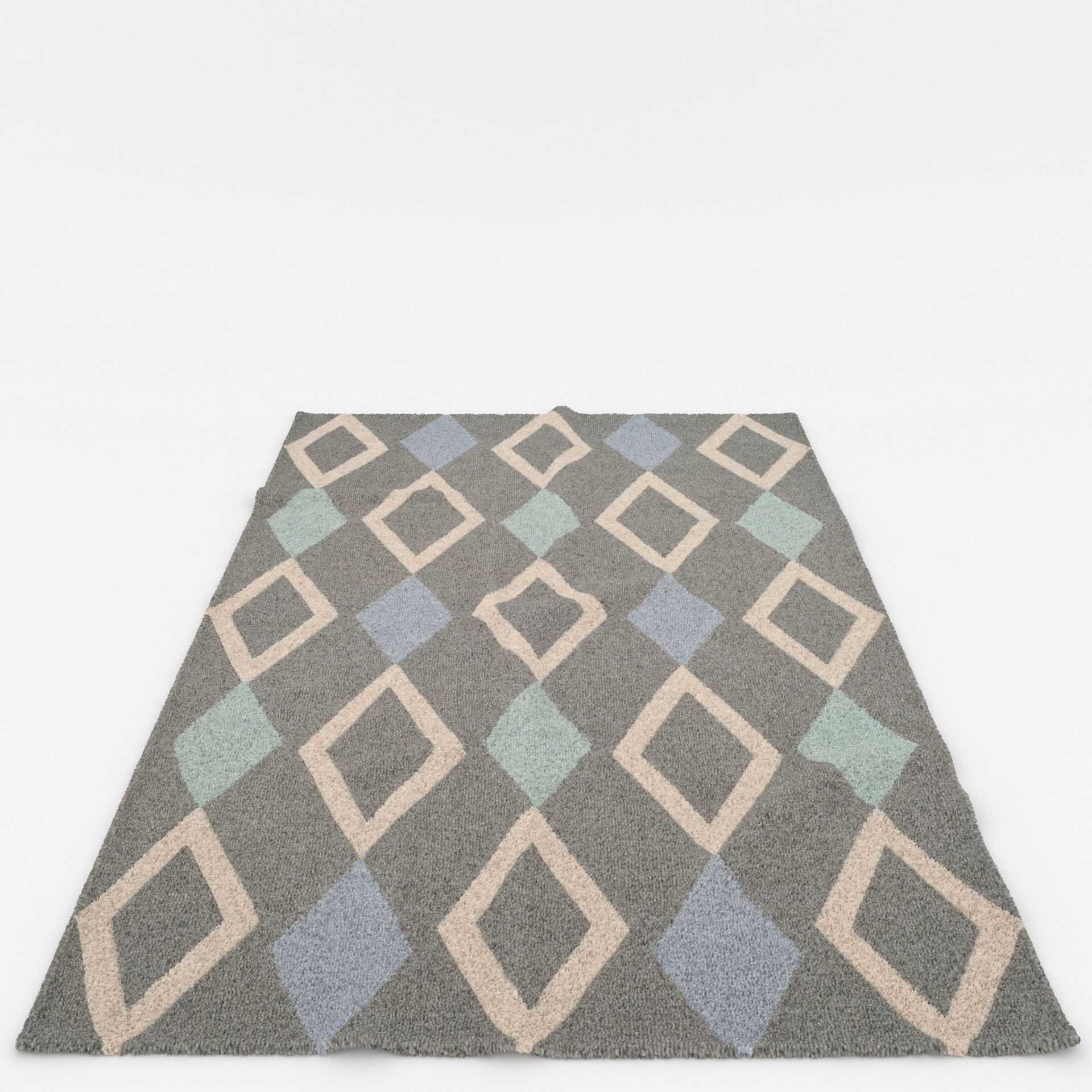 Rugs No 597 Low-poly 3D model_10
