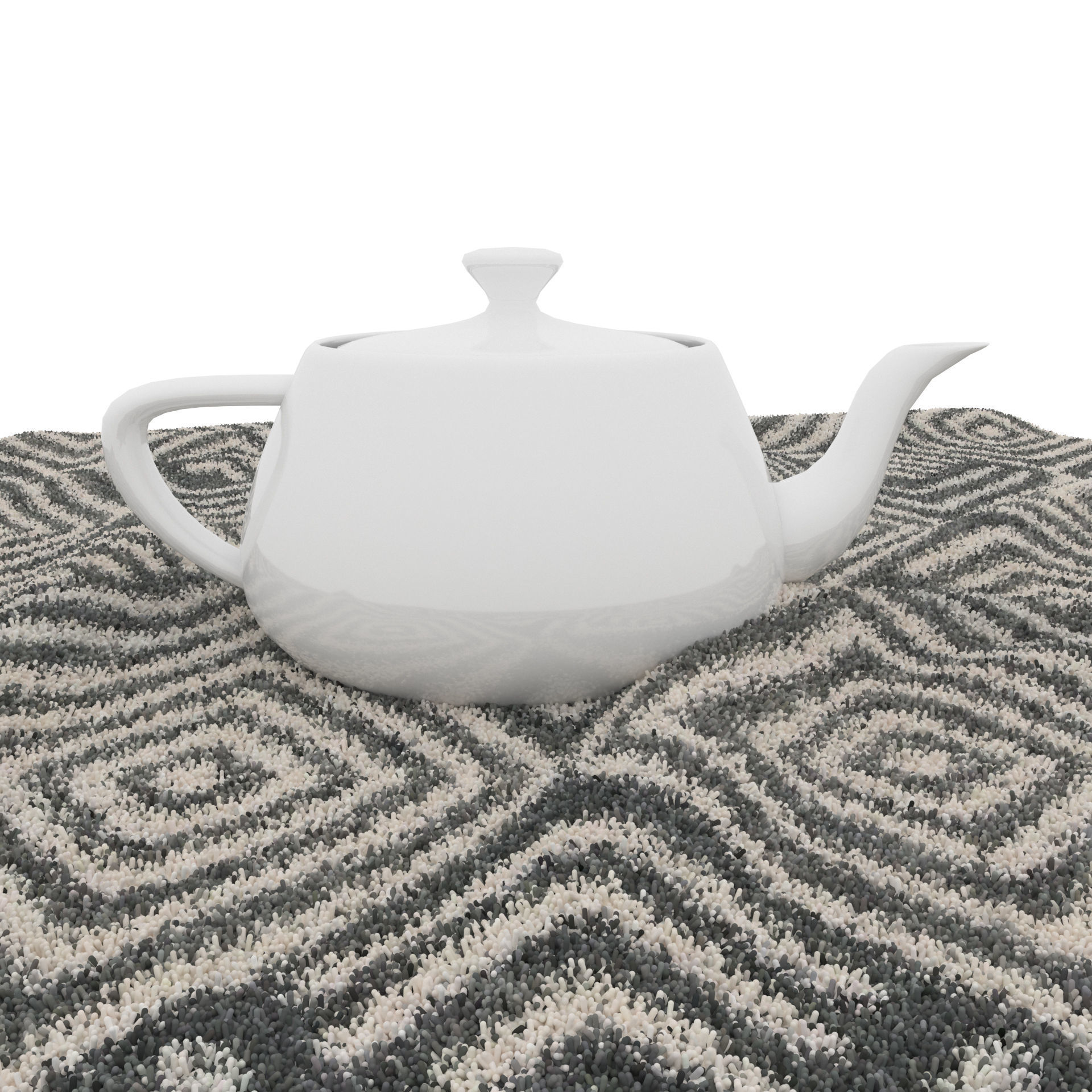 Rugs No 597 Low-poly 3D model_8