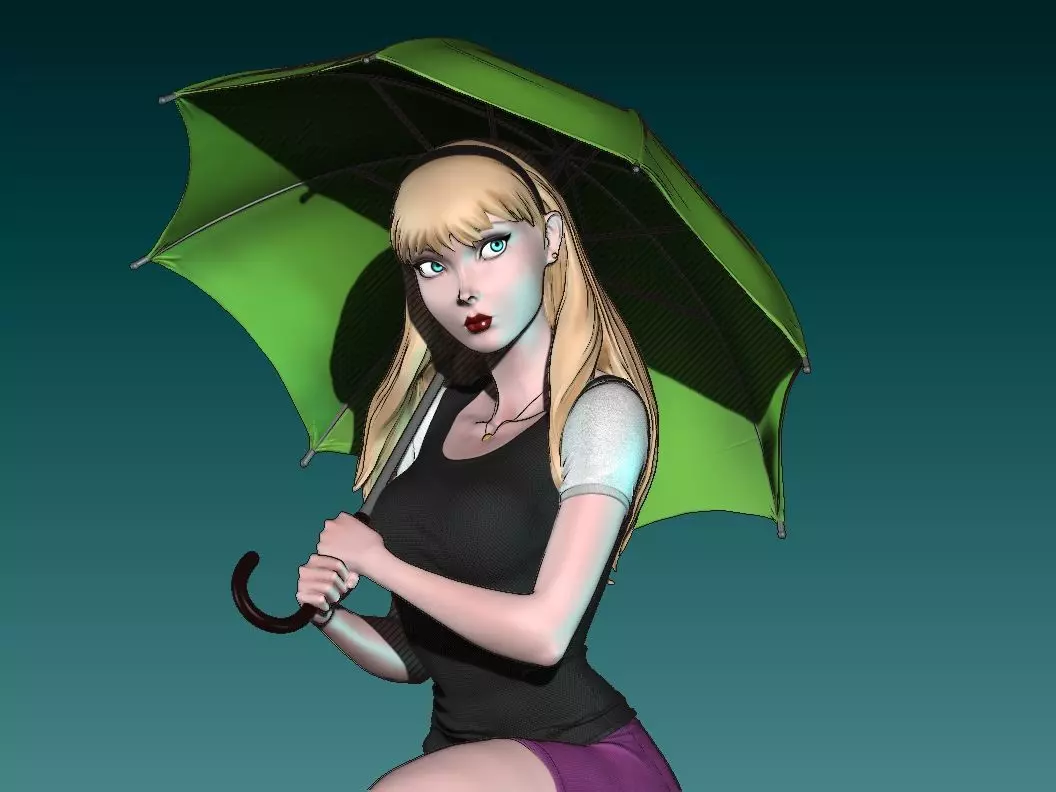Gwen Stacy 3D print model