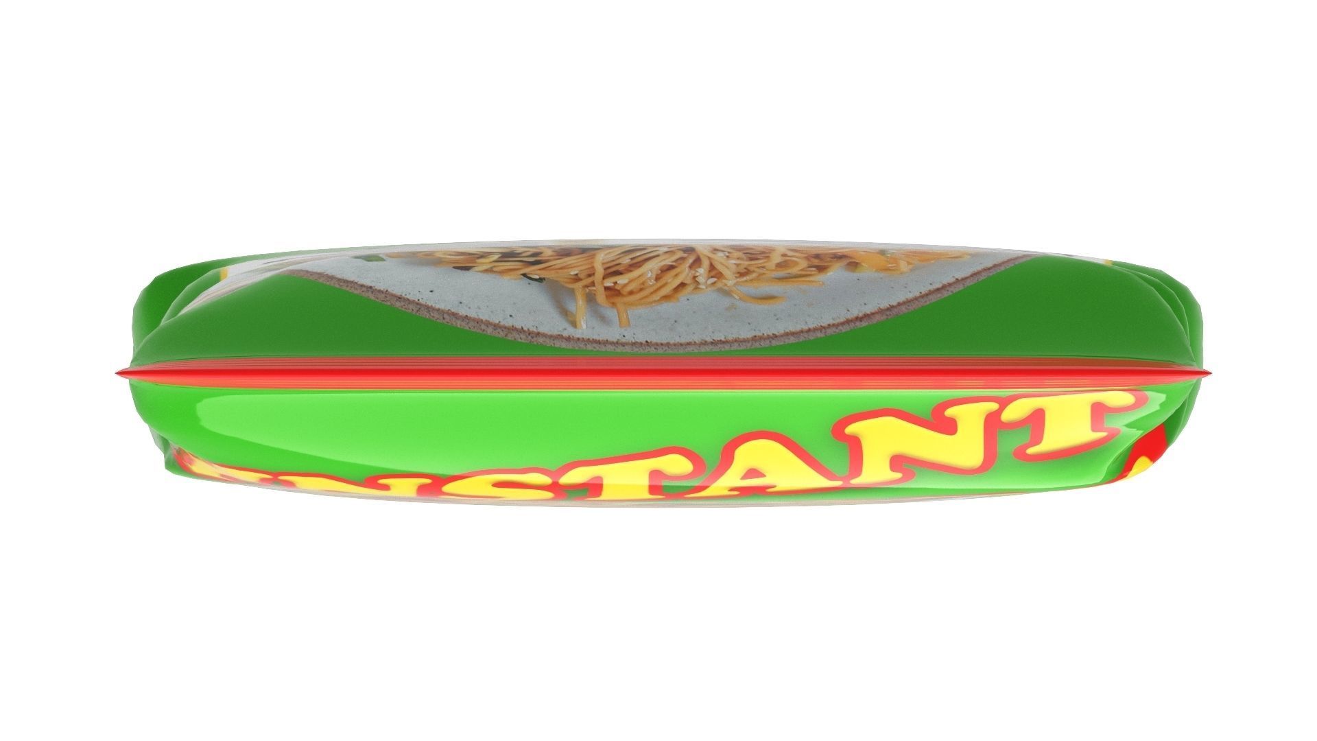 Instant Noodle Packet Food Pack Packaging 3D model_5