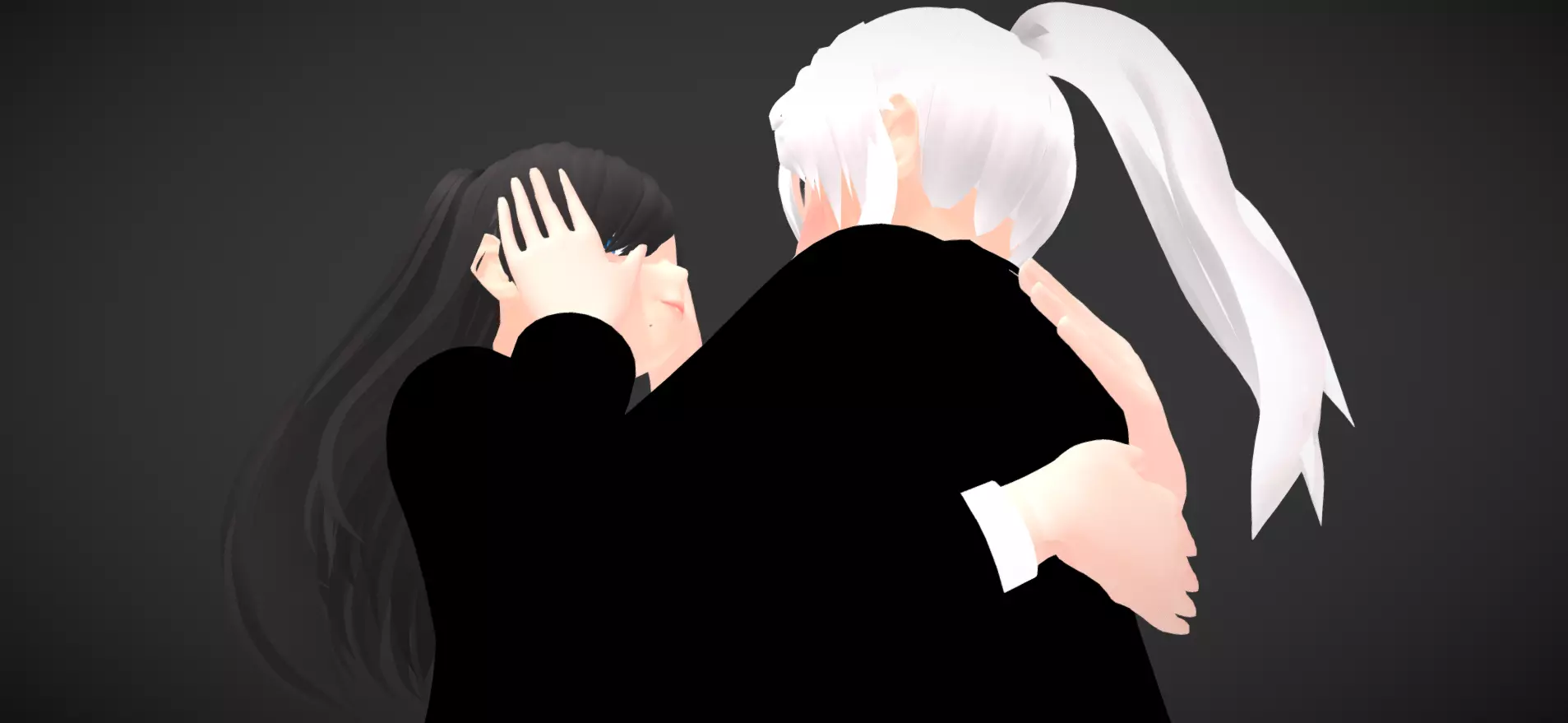 Twin sisters Free 3D model