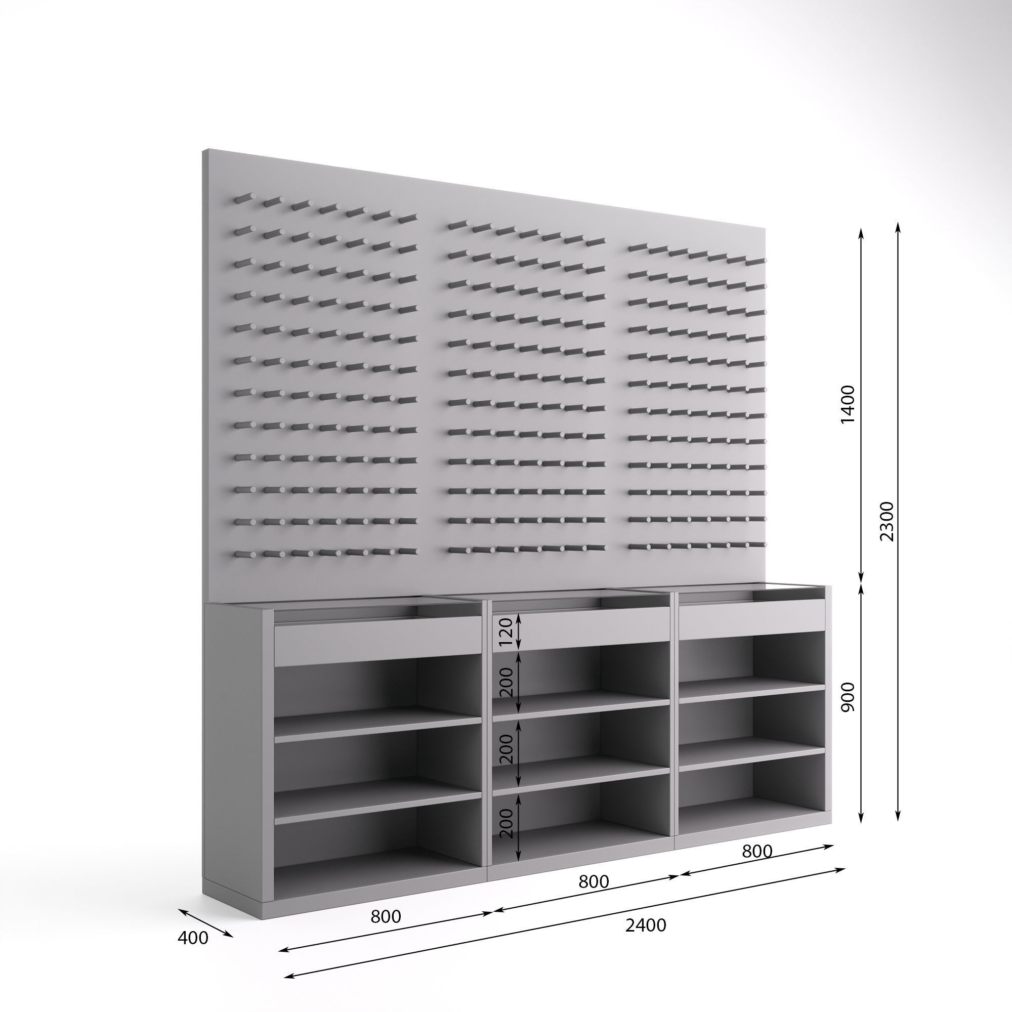 Suit Store 3D model_10