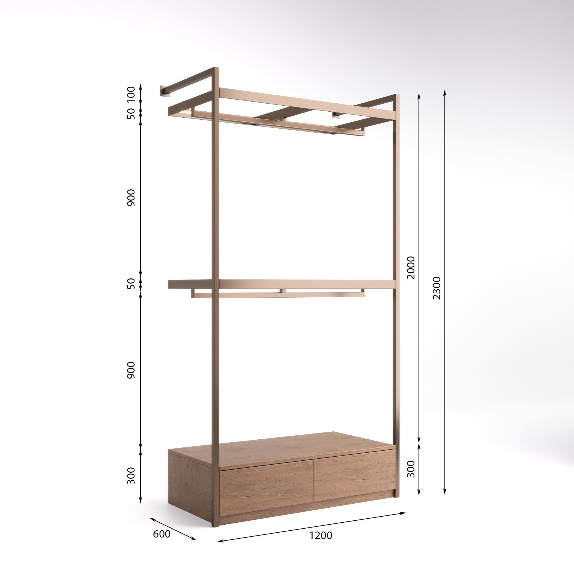 Suit Store 3D model_9