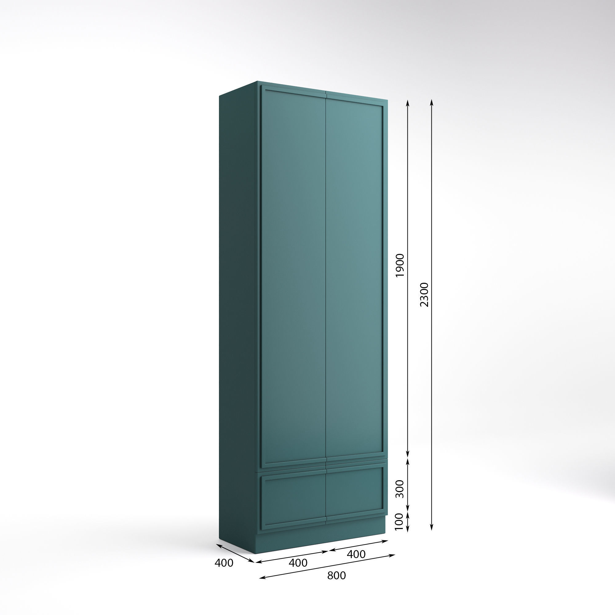 Suit Store 3D model_6