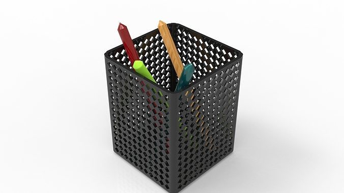 3D printing Pen Holder 3D print model