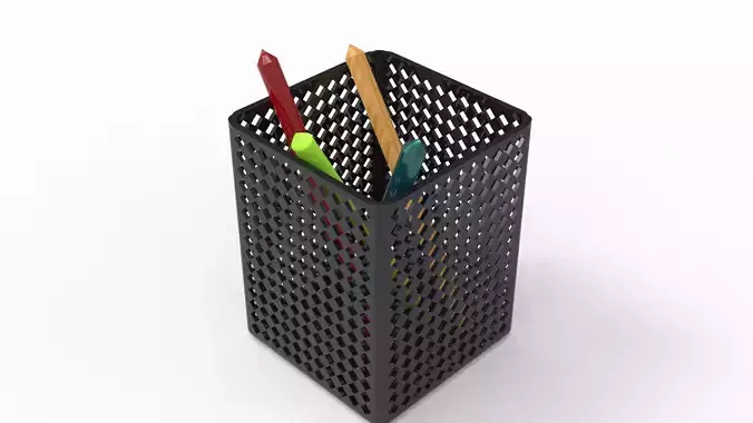 3D printing Pen Holder 3D print model