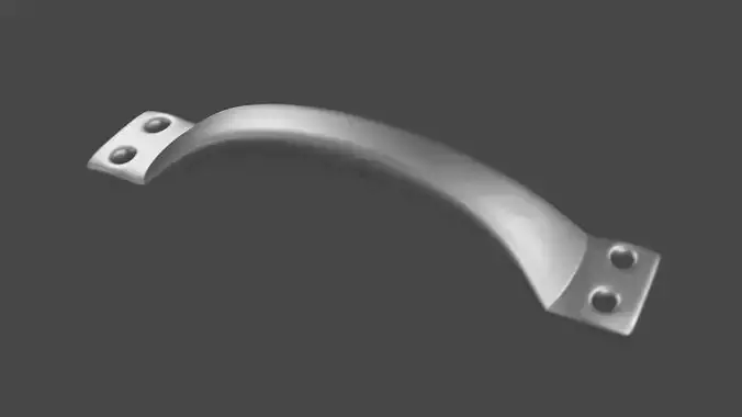 3D Simple Cupboard Handle