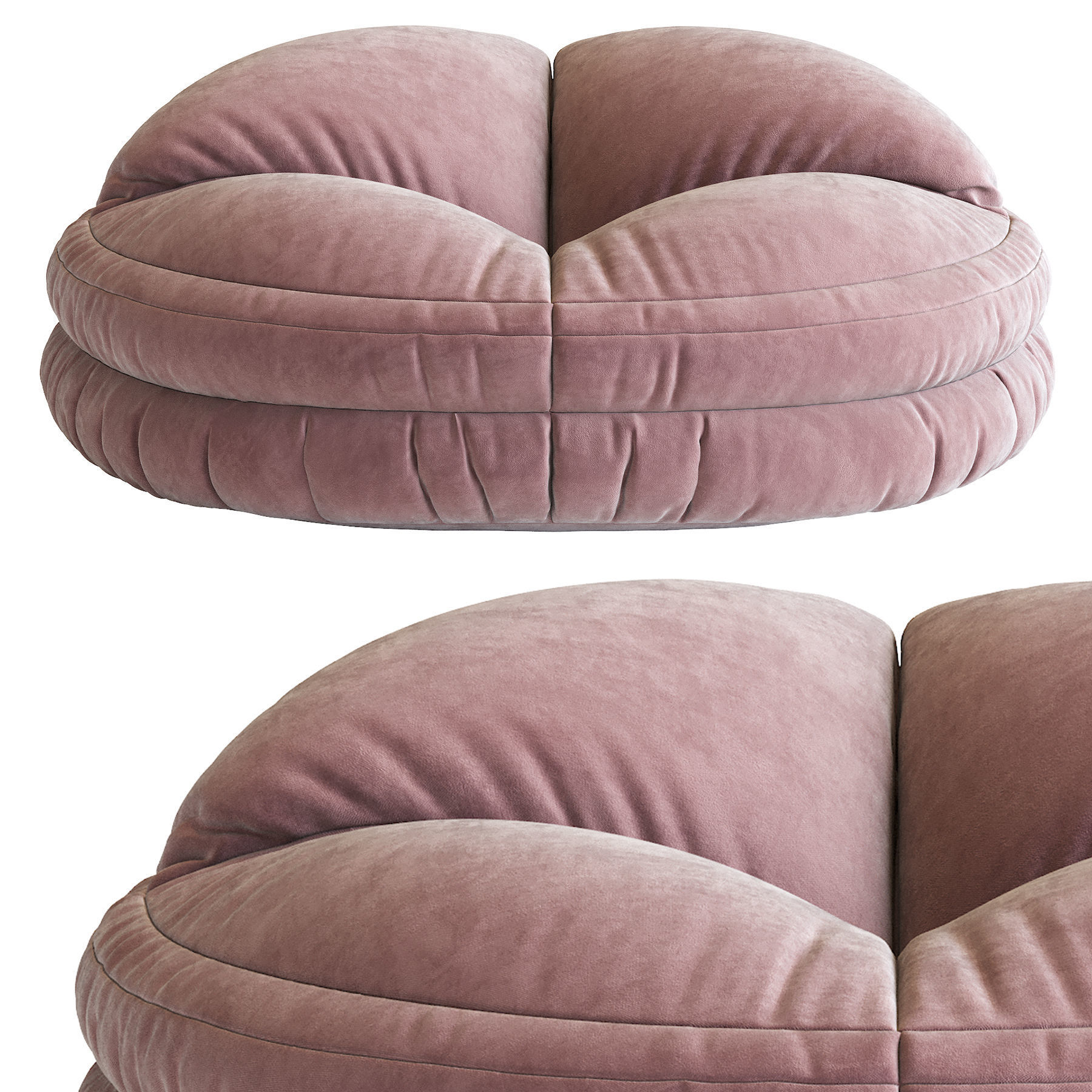 Pouf N18 3D model_26