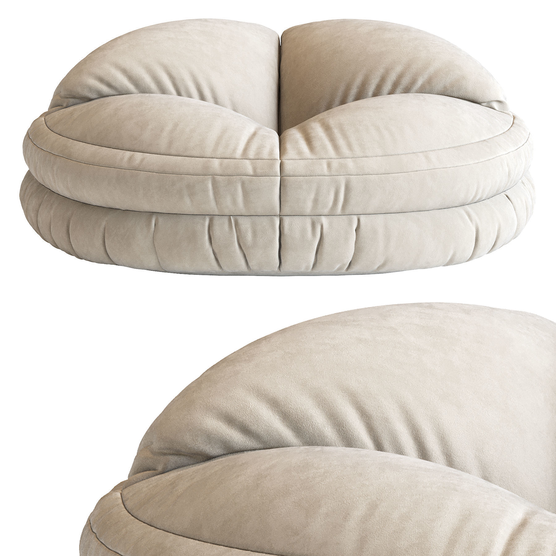 Pouf N18 3D model_30