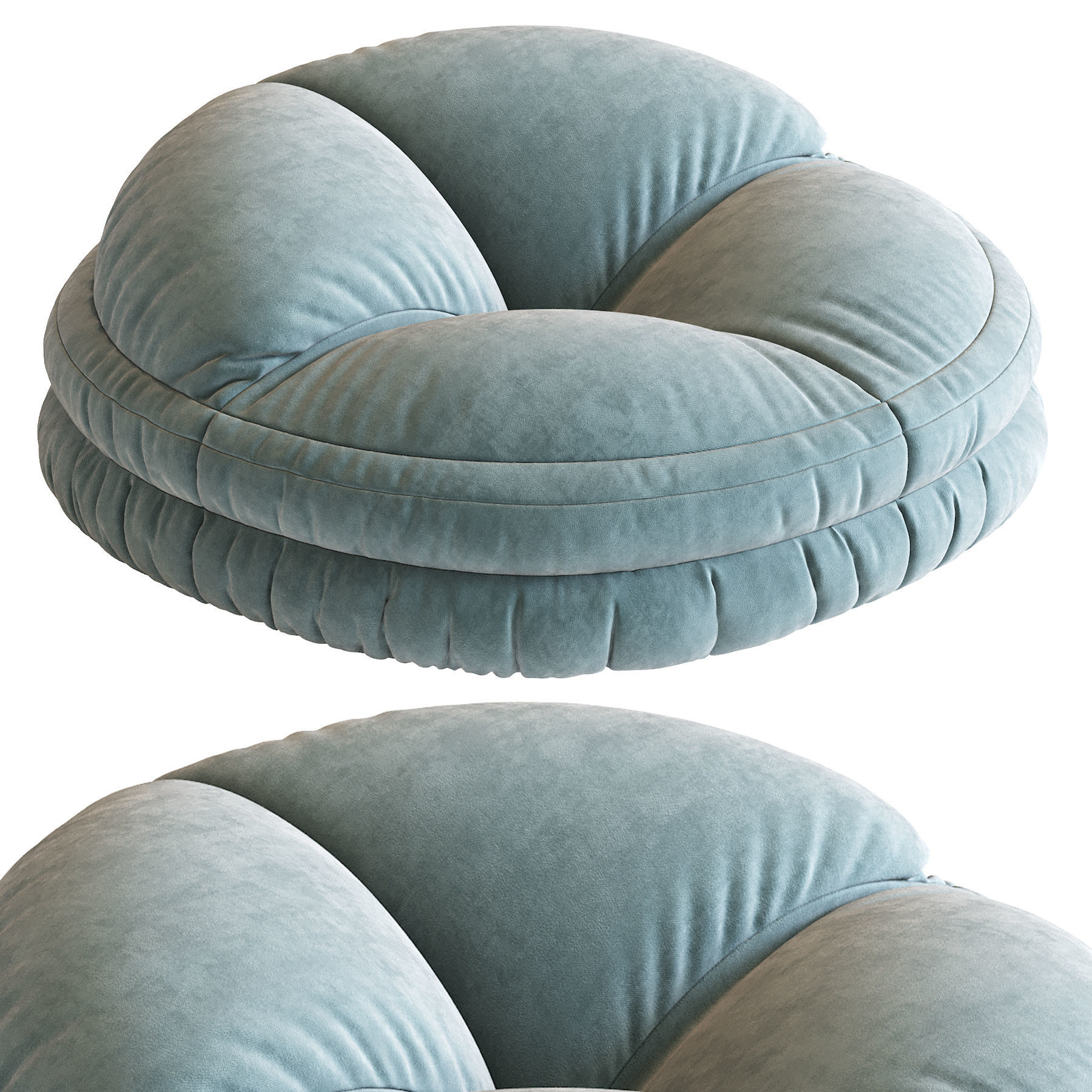 Pouf N18 3D model_20