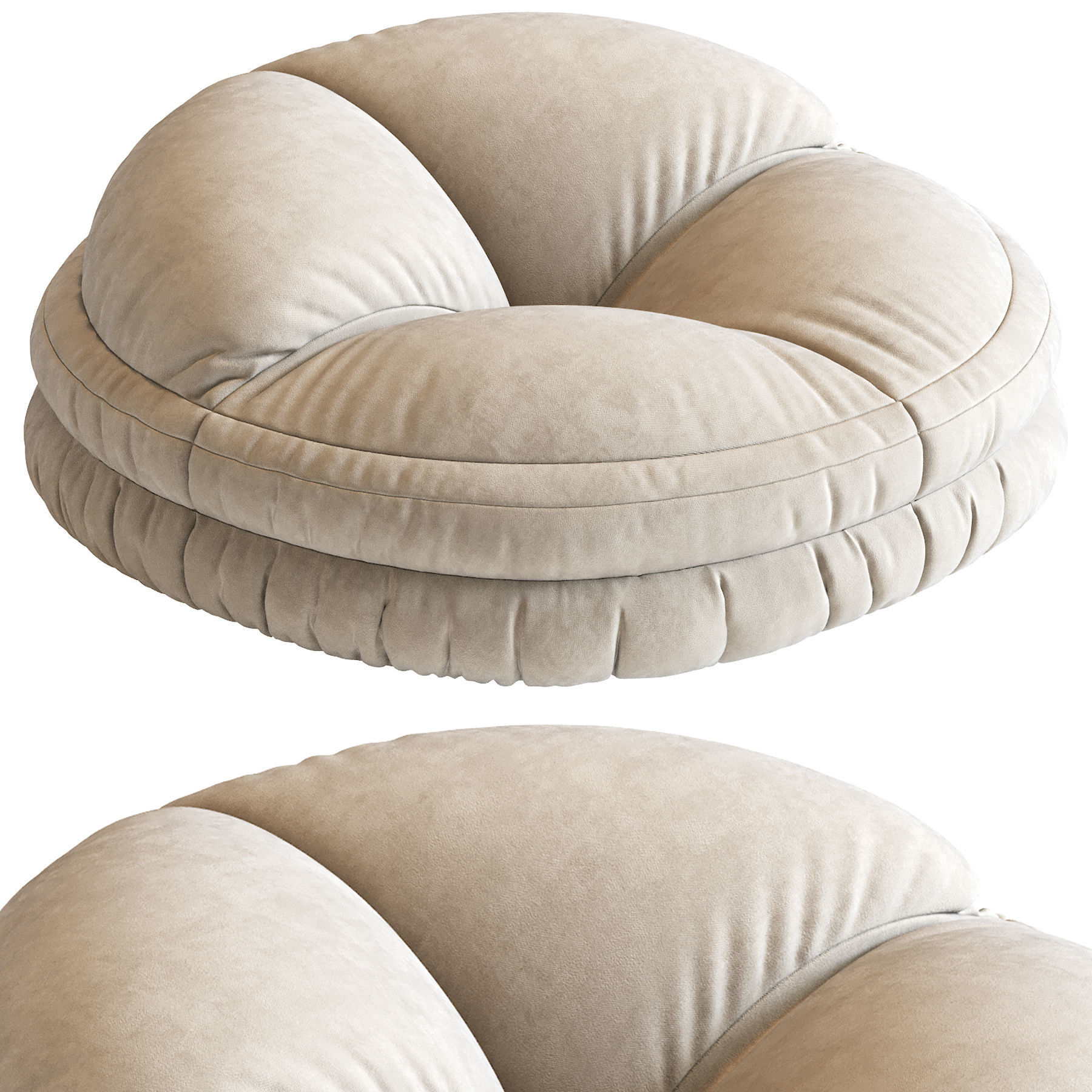Pouf N18 3D model_29