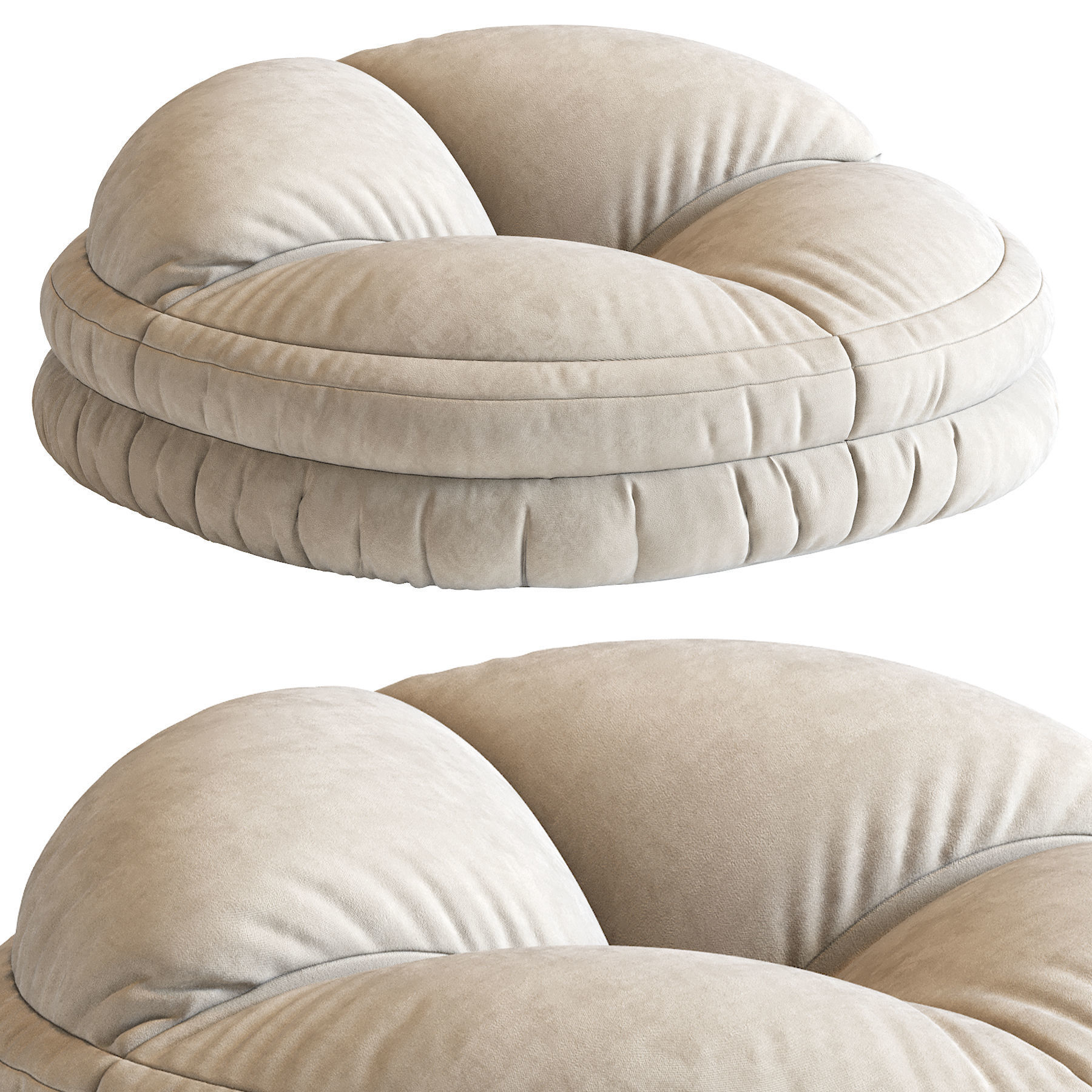 Pouf N18 3D model_28