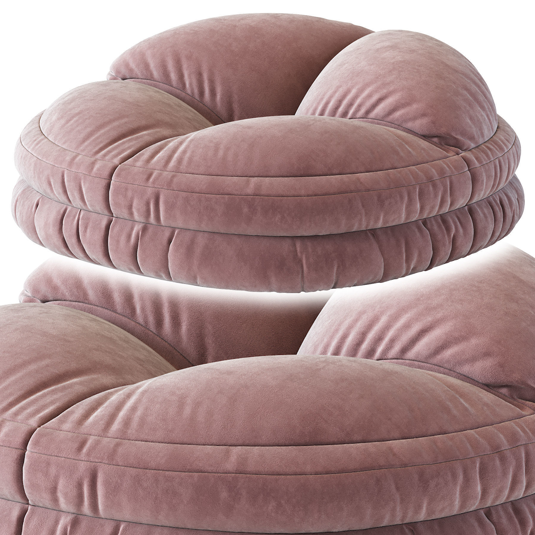 Pouf N18 3D model_3