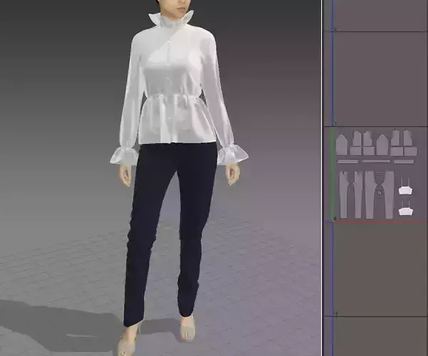 shirt-Marvelous Designer