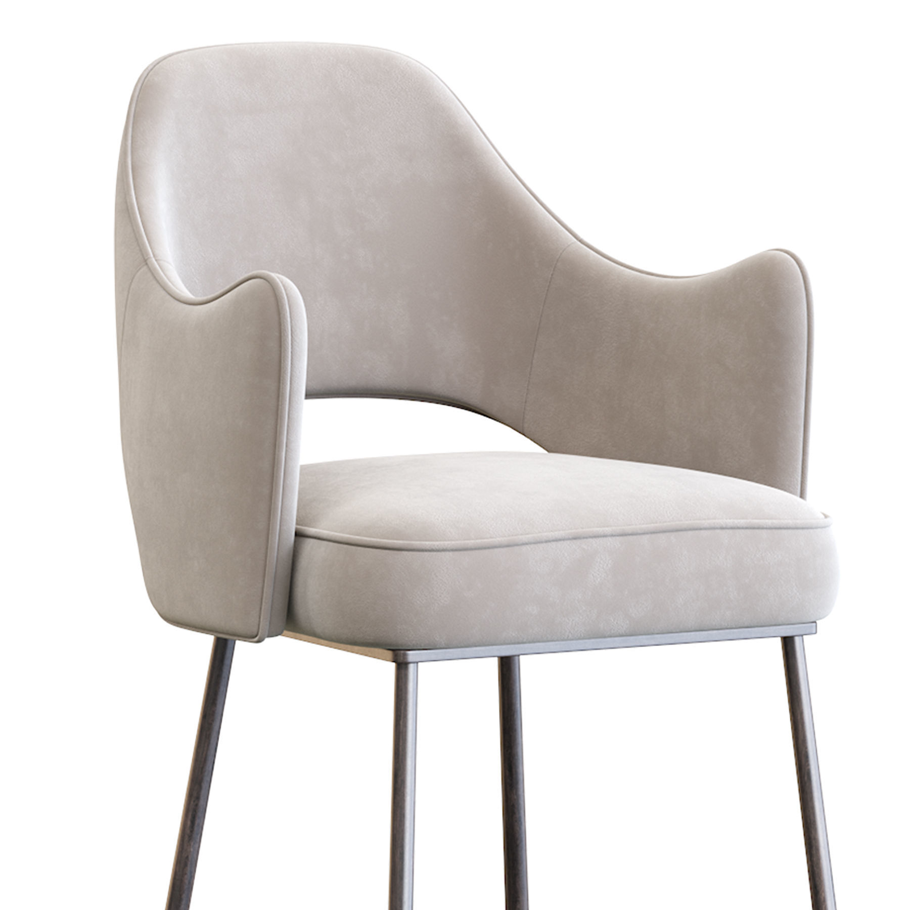 Rigby barstool 3D model_7