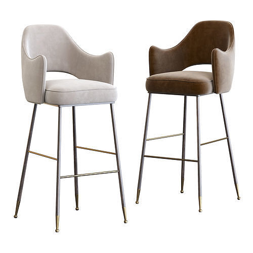 Rigby barstool 3D model