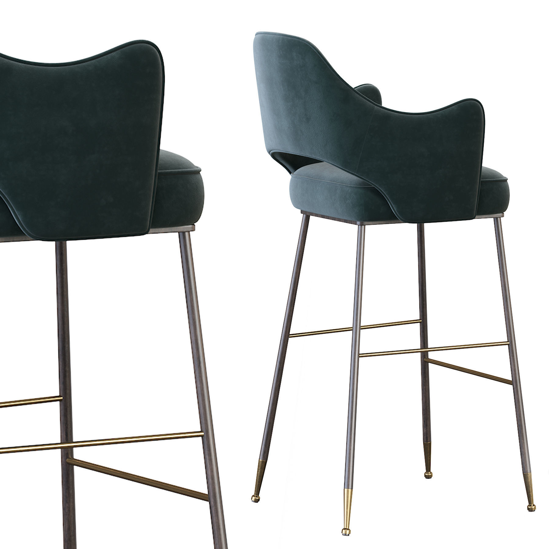 Rigby barstool 3D model_24